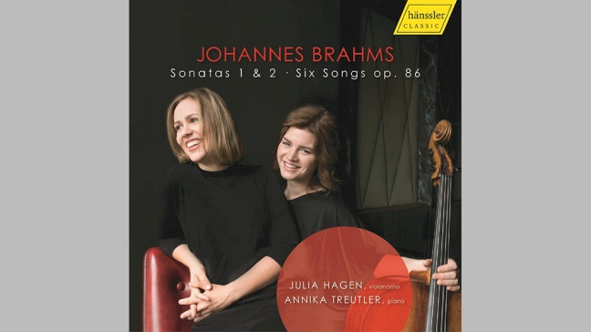 CD-Cover: Cellosonaten von Brahms mit Julia Hagen | Bildquelle: Hänssler Classics