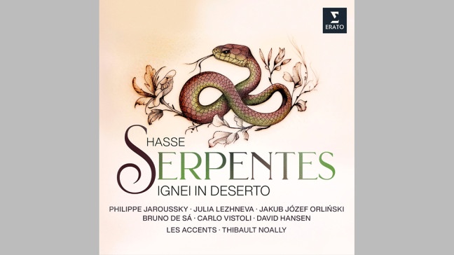 CD-COver – Johann Adolph Hasse: "Serpentes Ignei in Deserto" | Bildquelle: Erato