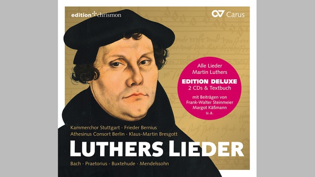 CD-Cover Luthers Lieder | Bildquelle: CARUS, edition chrismon
