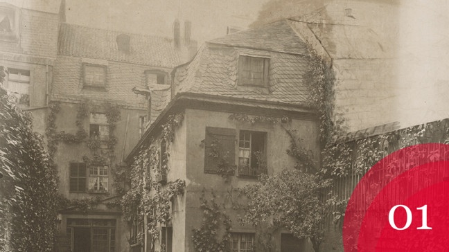Gartenansicht des Beethoven-Hauses Bonn, um 1900 - Anonyme Fotografie | Bildquelle: Beethoven-Haus Bonn
