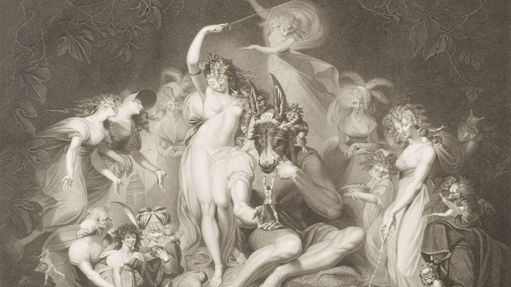 6 Kaufmannsbilder Serie Ein Sommernachtstraum/Shakespeare 