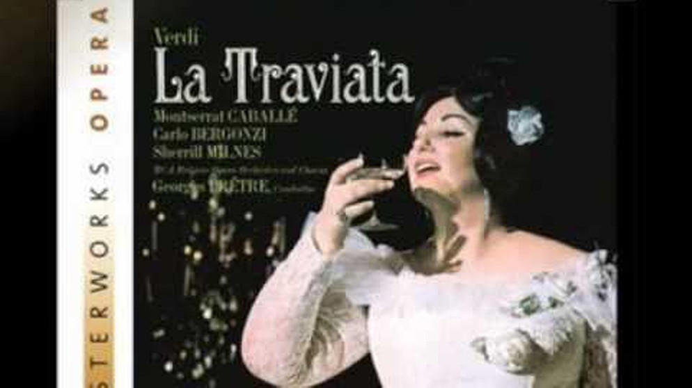 Montserrat Caballe. È strano! è strano!. La Traviata. Studio. | Bildquelle: Navarro Lorenzo (via YouTube)