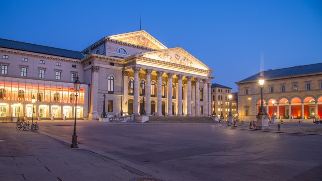 Das Münchner Nationaltheater | Bildquelle: picture-alliance/dpa