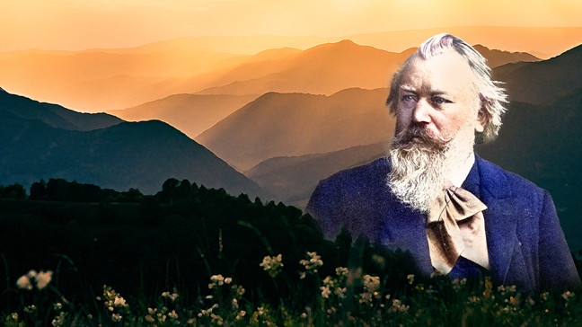 Montage Brahms und Berge | Bildquelle: picture alliance / Bildagentur-online | Sunny Celeste, adobe.stock/Melinda Nagy; Montage: BR