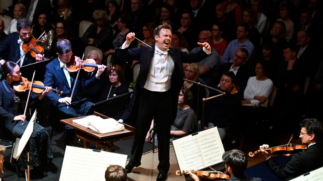 Daniel Harding, 2023, mit dem BRSO | Bildquelle: picture alliance/dpa/CTK | Ondrej Deml