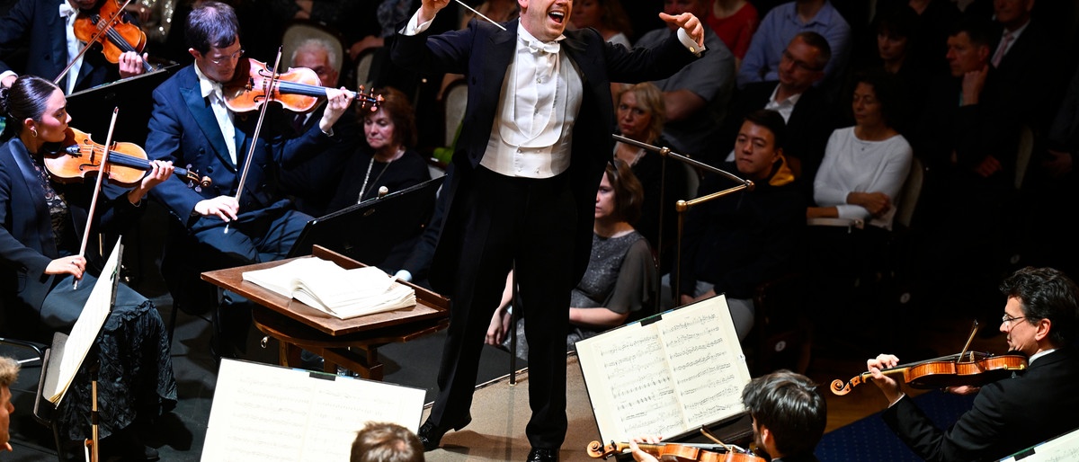 Daniel Harding, 2023, mit dem BRSO | Bildquelle: picture alliance/dpa/CTK | Ondrej Deml