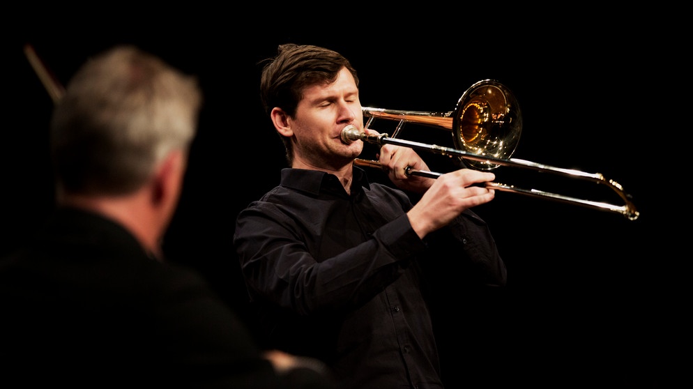 Jonathon Ramsay beim Semifinale des ARD-Wettbewerbs 2022 im Fach Posaune. | Picture: ARD-Musikwettbewerb