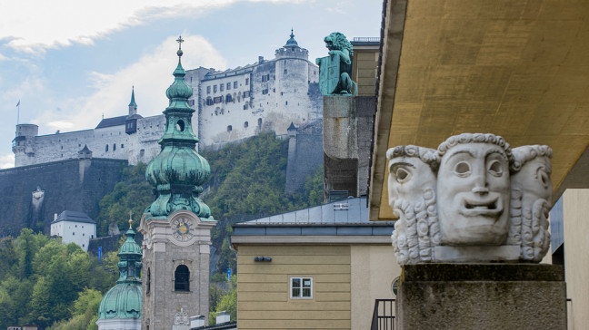 Hofstallgasse in Salzburg: Grünes Licht für Salzburger Festspiele | Bildquelle: picture alliance/APA/picturedesk.com