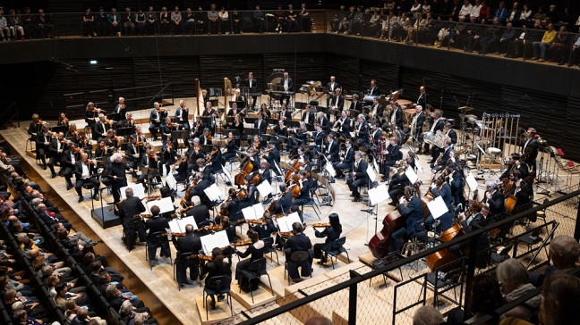 Das Symphonieorchester des Bayerischen Rundfunks 2024 in der Münchner Isarphilharmonie. | Bildquelle: BR/Astrid Ackermann