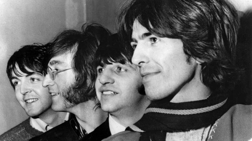 Die Beatles mit Paul McCartney, John Lennon, Ringo Starr und George Harrison | Bildquelle: picture-alliance/dpa
