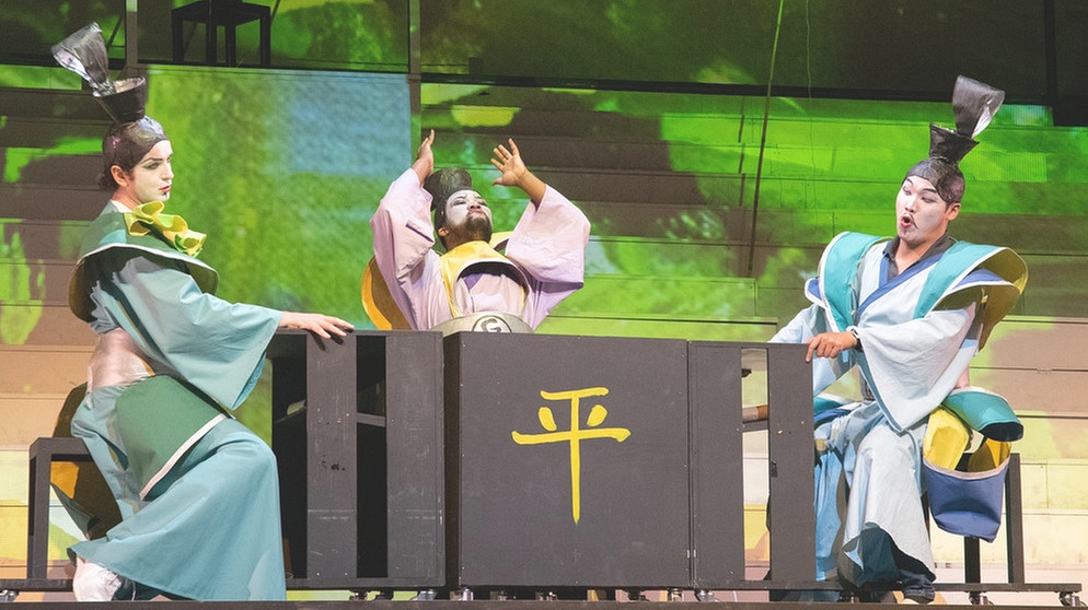 Szene aus "Turandot" auf Gut Immling | Bildquelle: Nicole Richter