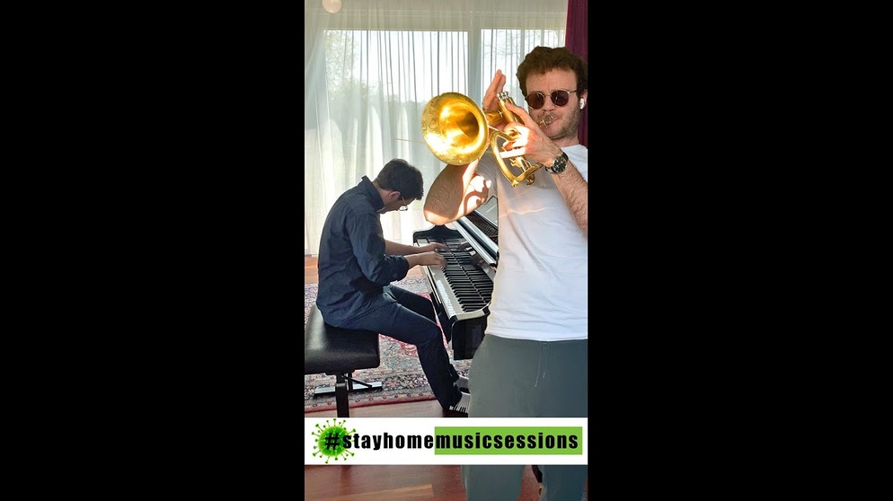 #StayHomeMusicSessions No. 24 – Simon Höfele | Frank Dupree | Bildquelle: Frank Dupree (via YouTube)