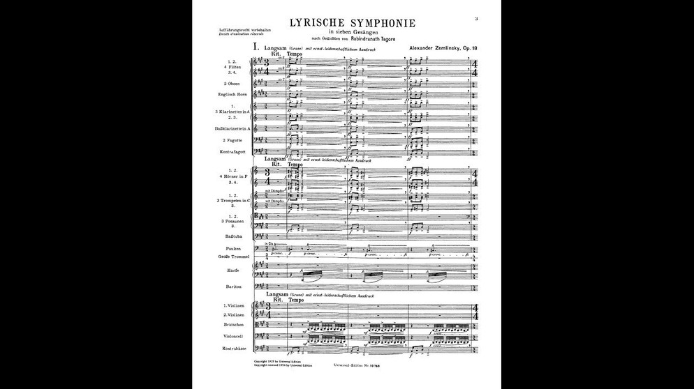 Alexander von Zemlinsky - Lyrische Symphonie, Op. 18 | Bildquelle: invertedninthchord (via YouTube)