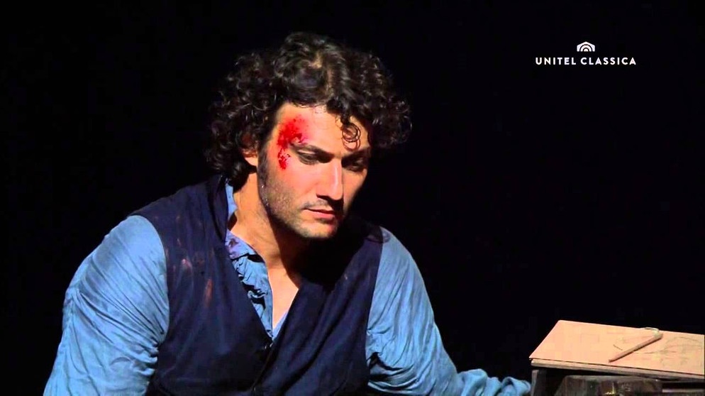 Puccini - Tosca 3 akt "E lucevan le stelle" (Jonas Kaufmann) 2010 | Bildquelle: Tania Vasileva (via YouTube)