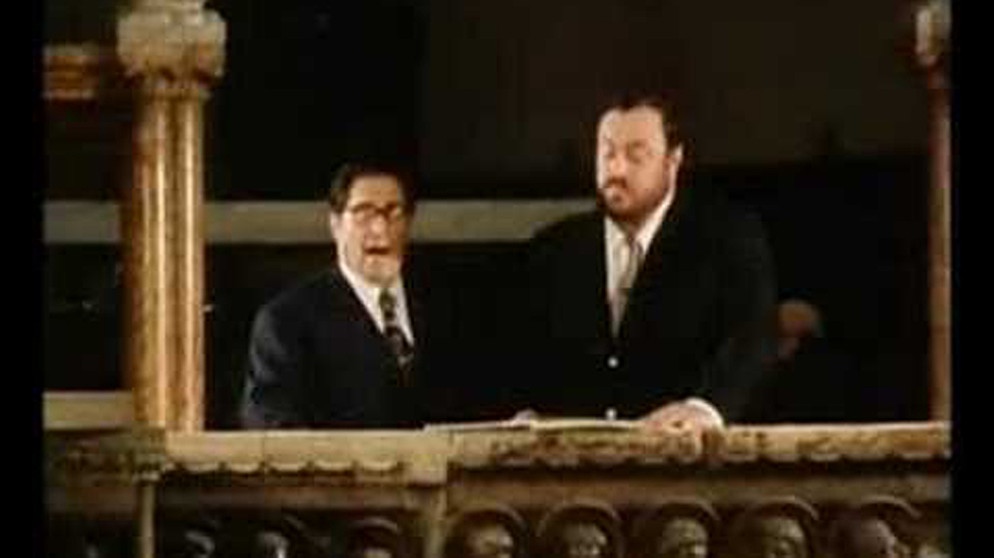 Panis Angelicus Luciano and Fernando Pavarotti (1978) | Bildquelle: ClassicalRelated (via YouTube)