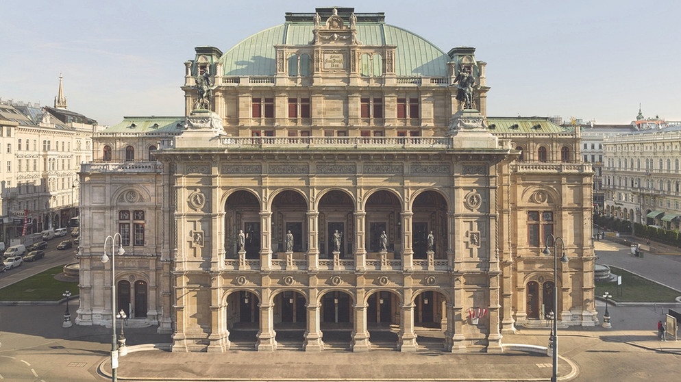 Außenaufnahme der Wiener Staatsoper | Bildquelle: © Wiener Staatsoper/Michael Pöhn