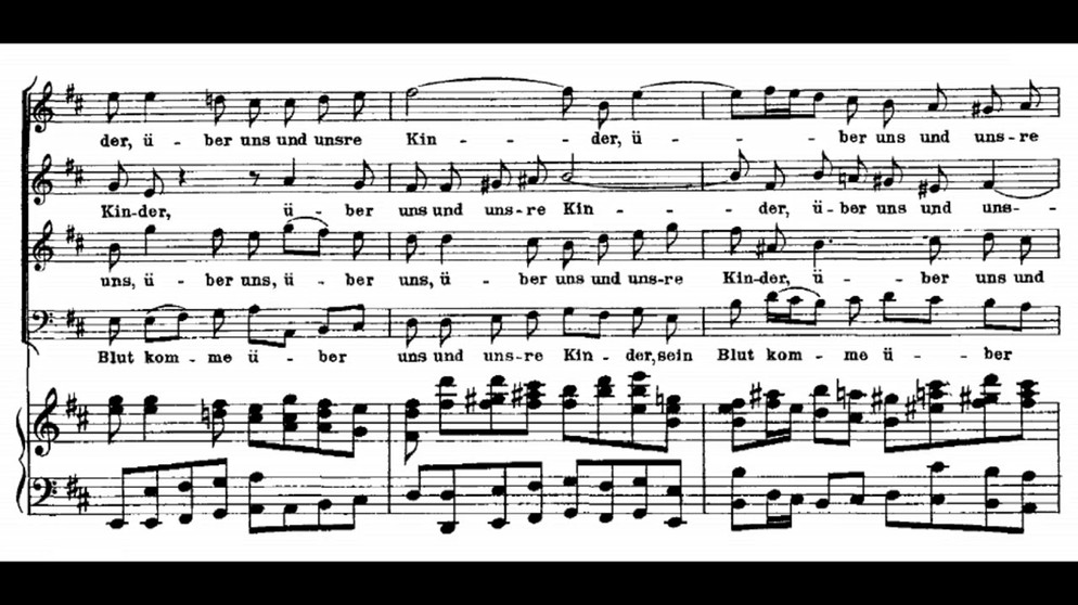 Bach: St. Matthew Passion - 50. Sie schrieen aber noch mehr - Herreweghe | Bildquelle: pannonia77 (via YouTube)