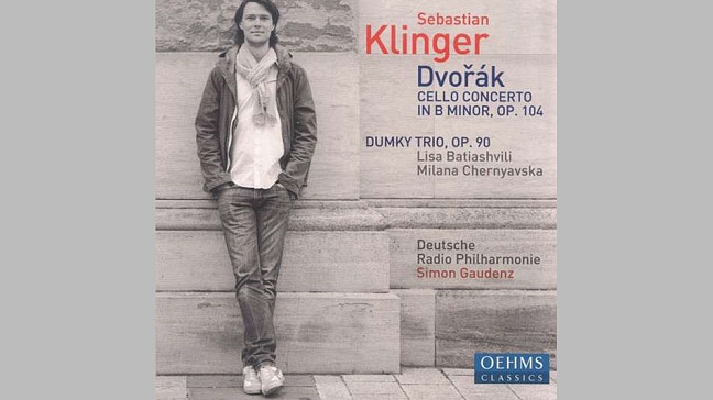 CD-Cover: Sebastian Klinger spielt Dvořák | Bildquelle: Oehms Classics