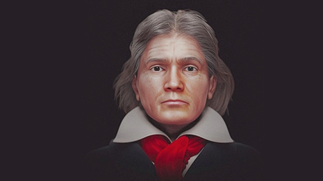 Beethoven: 3D-Modell nach Untersuchungen durch den Brasilianer Cicero Moraes | Bildquelle: Cicero Moraes / Instagram