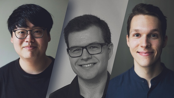 Junhyung Kim, Johannes Obermeier, Lucas Sternath | Bild: Daniel Delang/privat