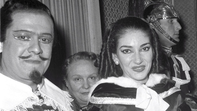 Giuseppe di Stefano und Maria Callas an der Scala in Mailand, 1957 | Bildquelle: picture-alliance/dpa