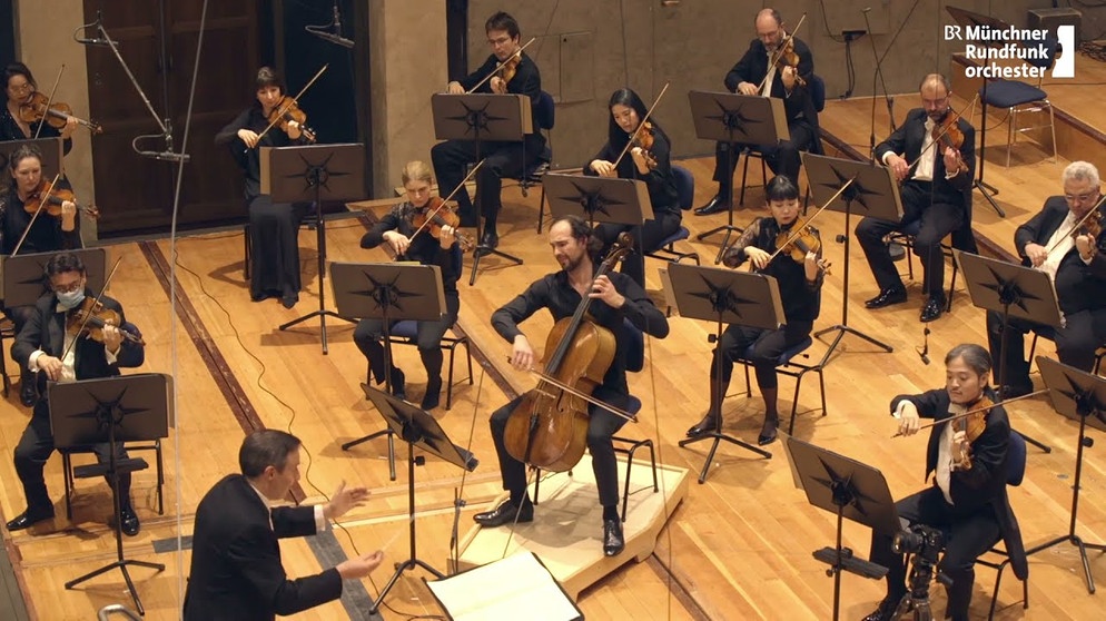 P. VASKS Klatbutne Presence Cello Con. No. 2; I. Repusic; U. Sinkevich; Münchner Rundfunkorchester | Bildquelle: BR- KLASSIK LABEL (via YouTube)