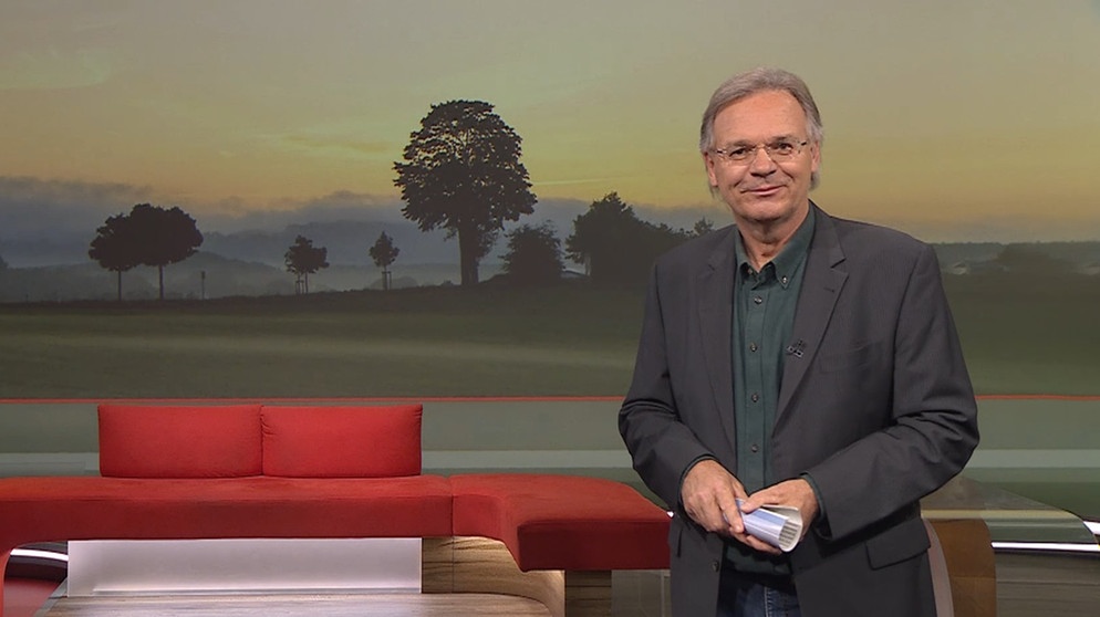 Moderator Charly Hilpert in der Frankenschau aktuell vom 6. Oktober | Bildquelle: BR
