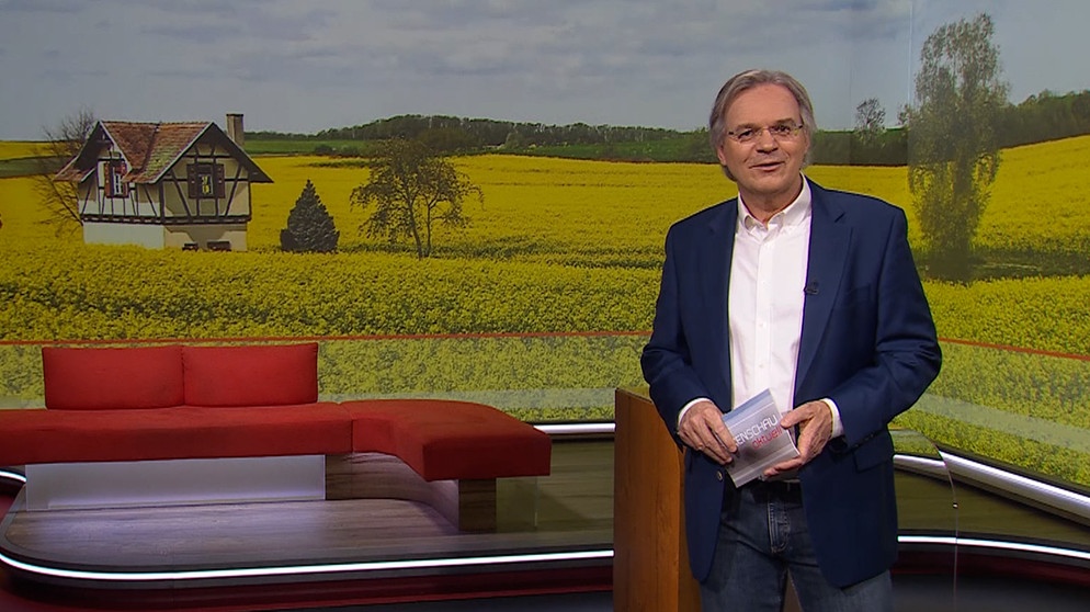 Moderator Charly Hilpert in der Frankenschau aktuell vom 17. April | Bildquelle: BR