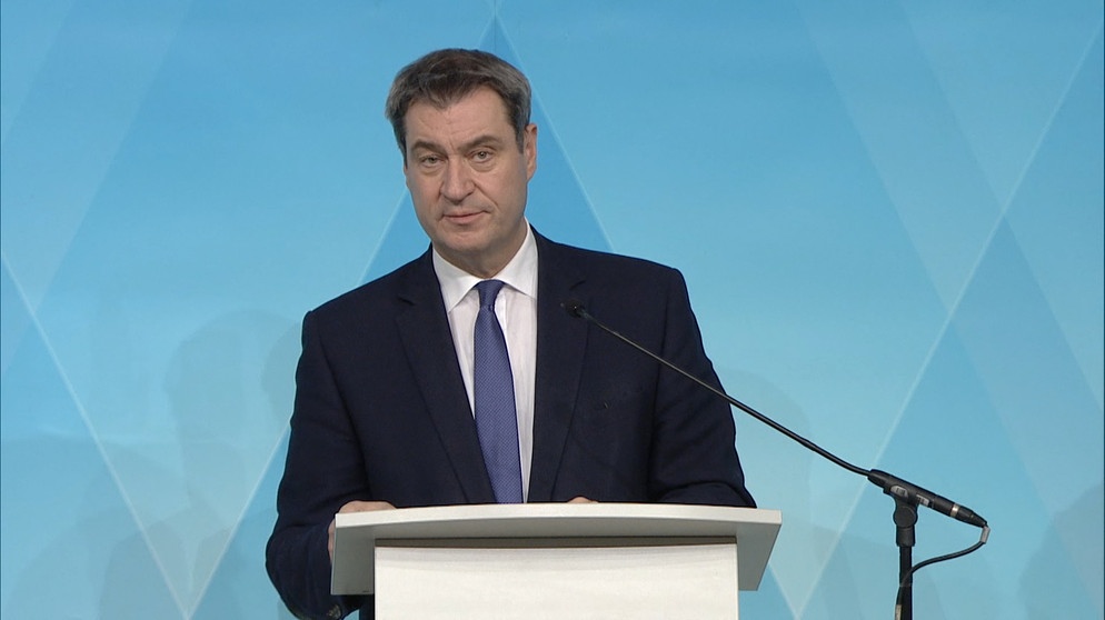 Ministerpräsident Markus Söder | Bildquelle: Bayerischer Rundfunk 2020