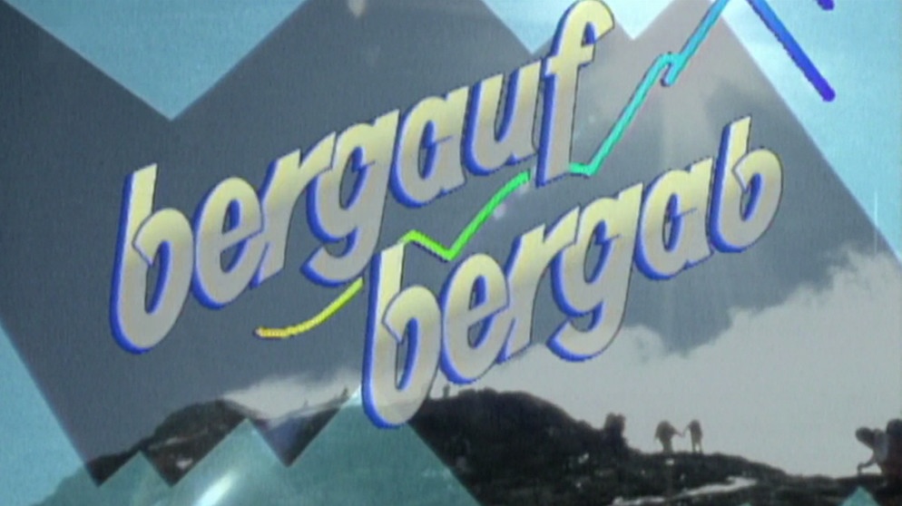 Altes Bergauf-Bergab-Sendungslogo | Bildquelle: BR