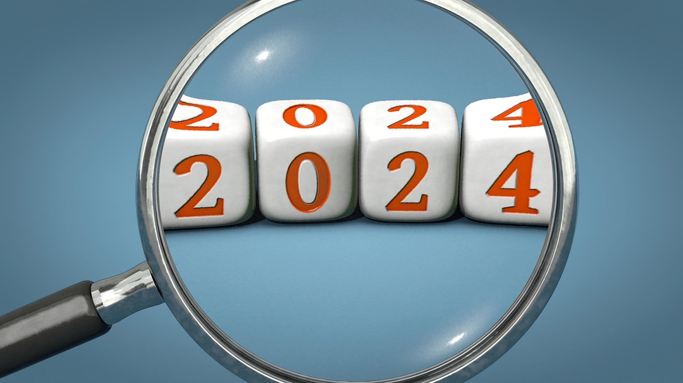 Jahr 2024 unter der Lupe | Bildquelle: picture alliance / Zoonar | DesignIt
