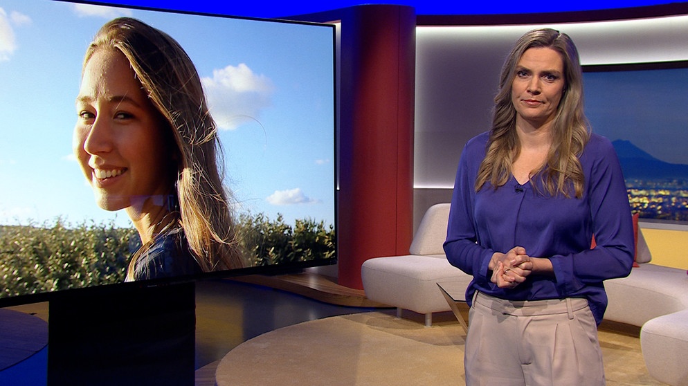 Julia Scharf - Abendschau-Sendung 19.03.2024 | Bildquelle: Bayerischer Rundfunk 2024