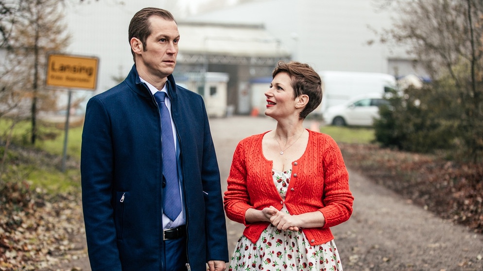 BR-Sonderermittler Dr. Dr. Georg Spiess (Stefan Murr) und Cilli (Ina Meling). | Bildquelle: BR/Constantin Television GmbH/Fabian Stoffers