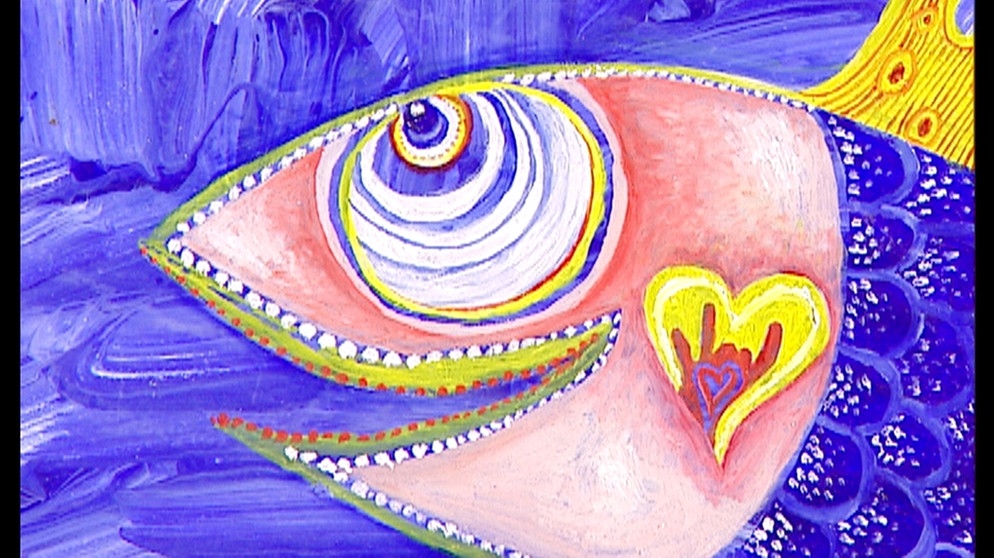 Fisch gemalt von Albert Fisé Fischer | Bildquelle: BR
