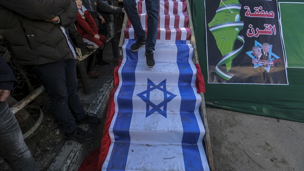 alpha-demokratie - Trump, Israel und die Palästinenser | Bildquelle: picture-alliance/dpa