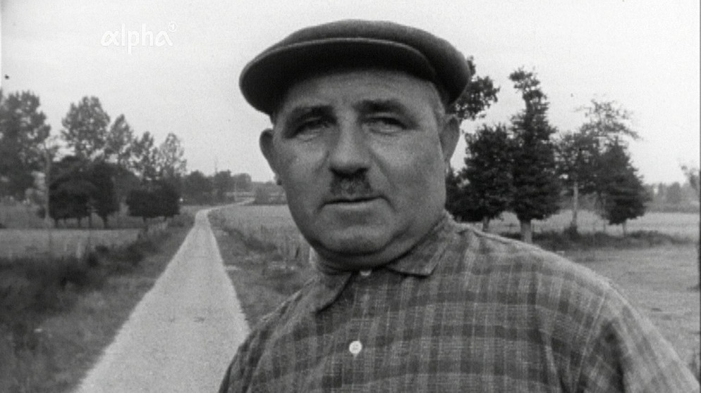 1962 war die Bretagne noch tiefste Provinz - dabei aber Hauptlieferant Frankreichs für Kohle und Lebensmittel vom Feld. Im Bild: Bauer Louis Durant. | Bildquelle: BR