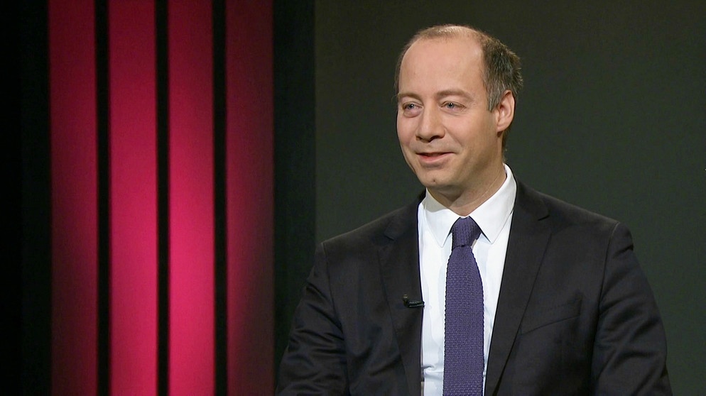 Arne Lietz zu Gast im alpha-Forum | Bildquelle: BR