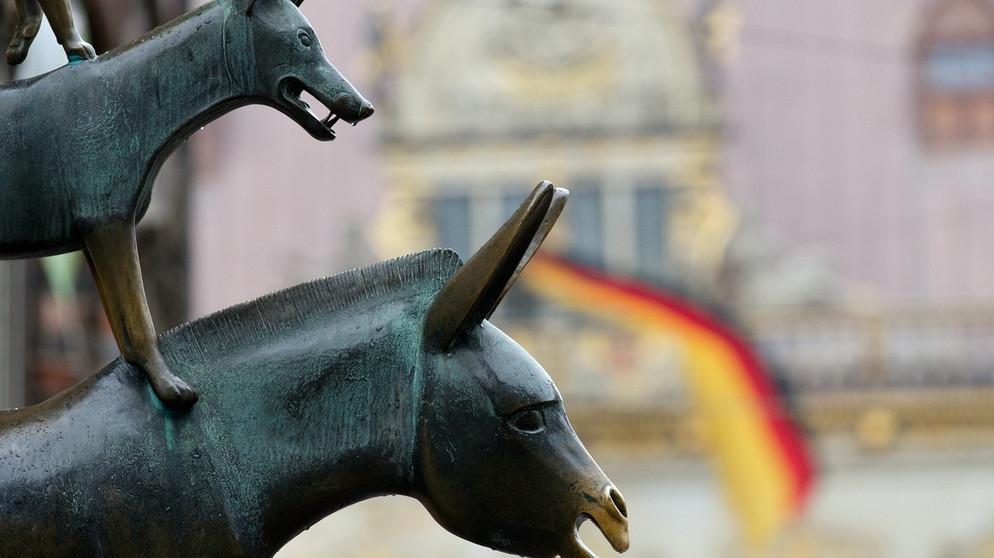 Bremer Stadtmusikanten | Bildquelle: picture-alliance/dpa, Friso Gentsch