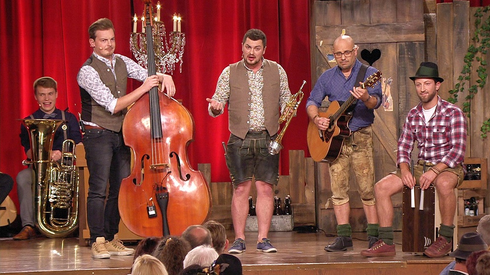 AusgfuXt in der Volkssängerrevue Brettl-Spitzen VIII. | Bildquelle: BR