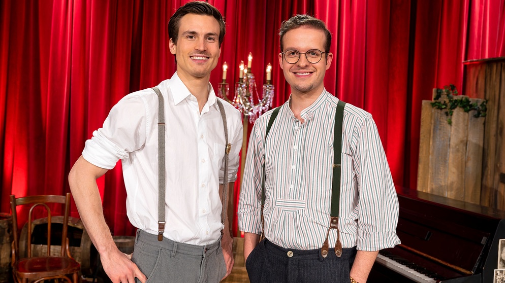 Alexander Schuhmann (links) und Tobias Boeck. | Bildquelle: BR/Ralf Wilschewski