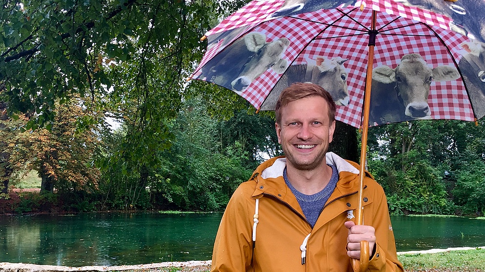 Moderator Florian Kienast. | Bildquelle: BR