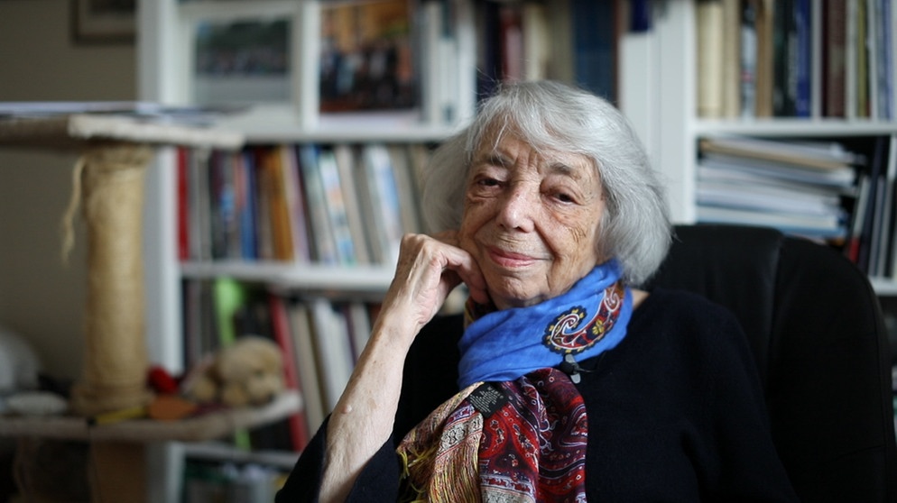 Margot Friedländer, die Holocaust-Überlebende, Zeitzeugin und Ehrenbürgerin Berlins wird am 5.11.2021 hundert Jahre alt. | Bildquelle: BR