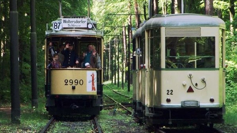 Woltersdorfer Straßenbahn. | Bildquelle: BR/SWR