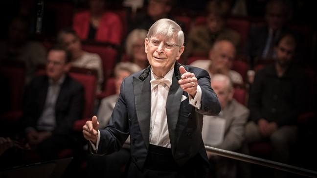 Dirigent Herbert Blomstedt. | Bildquelle: BR/Peter Meisel
