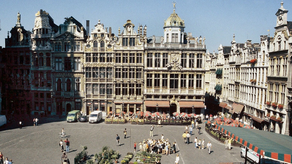 Grand Place, Westseite. | Bildquelle: BR/SWR