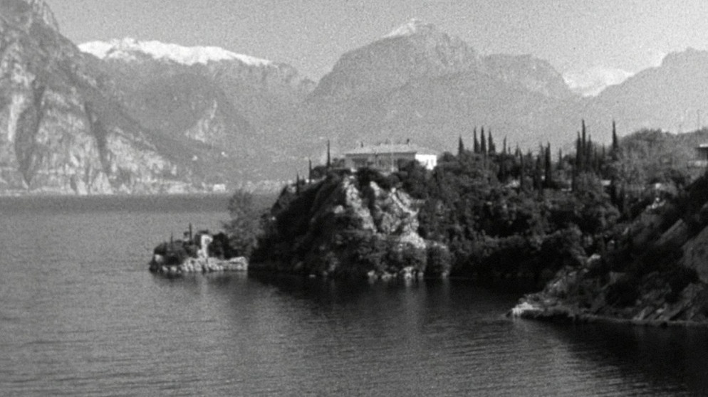 Landschaft am Ufer des Gardasees 1963. | Bildquelle: BR