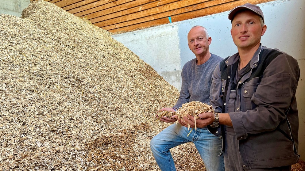Waldinger Landwirte versorgen ihren Ort mit Nahwärme. | Bildquelle: BR/Christian Meckel