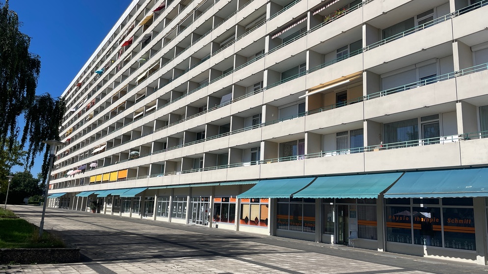 Im Schweinfurter Stadtteil Bergl lag die Wahlbeteiligung bei der Landtagswahl 2018 bei nur 40 Prozent. | Bildquelle: BR/Julia Schuster