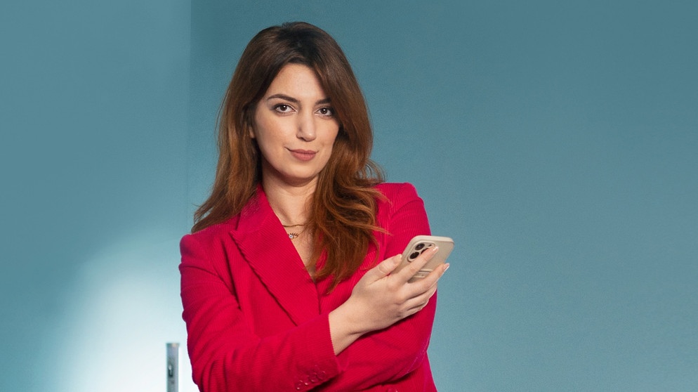 Aya Jaff (Finanzexpertin). | Bildquelle: NDR/ i&u Tv