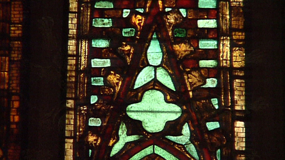 Glasfenster im Erfurter Augustinerkloster. | Bildquelle: BR